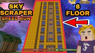 🔴SPEEDRUN SKYSCRAPER BUILDING IN MY ISLAND😱😱 -SKYBLOCK BLOCKMAN GO