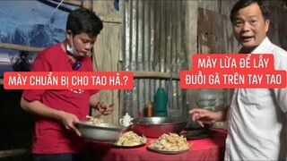 Bụng đói chợ quê không gì ăn Khương Dừa đến nhà anh Y bắt ngờ bạn thân đã chuẩn bị nồi cháo gà.