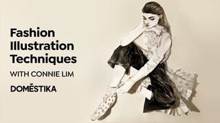 Técnicas creativas para la ilustración de moda  | Un curso de Connie Lim | Domestika