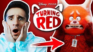 TURNING RED IN REAL LIFE!