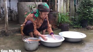 Cơm Mẹ Nấu - Bánh rán chiên giòn thơm ngon mẹ làm - (Rice cake)