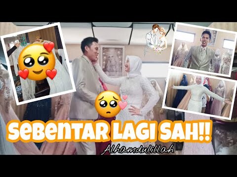 PERTAMA KALI KITA FITTING BAJU PERNIKAHAN!!