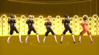 Haikyuu!! x MMD (Bla Bla Bla) Sugawara, Hinata, Kageyama, Nishinoya, Yamaguchi [Karasuno High]