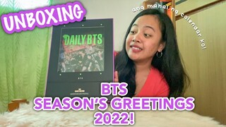 BTS SEASON’S GREETINGS 2022 UNBOXING Philippines | Unboxing my BTS SG 2022! SO WORTH IT!!!