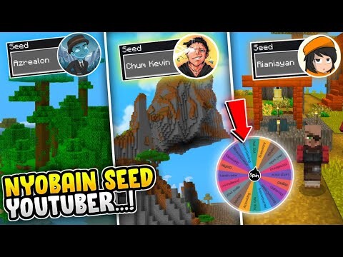 Gw nyobain seed Youtuber tapi gacha - Yang kedua Keren wkwkwk...!🔥🔥🔥