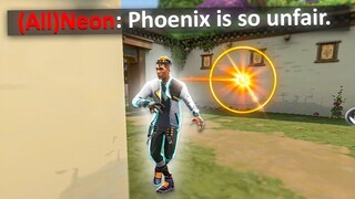 "phoenix flashes are unfair..."