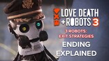 LOVE DEATH + ROBOTS Season 3 | 3 Robots: Exit Strategies Ending Explained