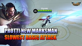 THE SLOWEST MARKSMAN - PROTTI NEW HERO IN MOBILE LEGENDS