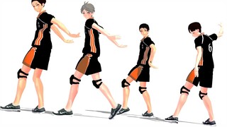 【MMD】Haikyuu! Pretty 3rd & 2nd year Squad - Hibikase