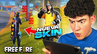 VOLVI A JUGAR FREE FIRE EN TABLET Y USE LA SKIN MAS EXCLUSIVA DEL DINO !! | TheDonato