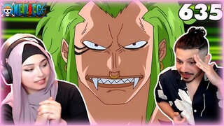 بارتولوميو!!! || ردة فعل ون بيس One Piece Reaction ||ارك دريسروزا 635!!