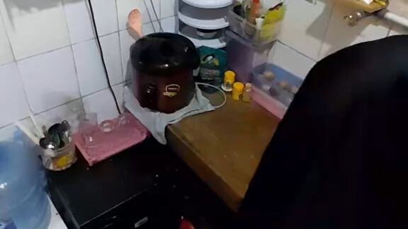 Dapur kontrakan yang minimalis