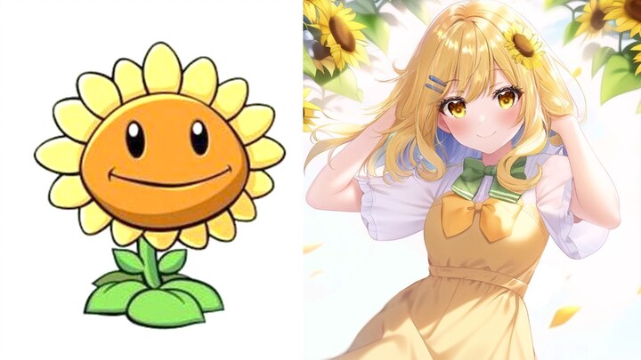 [Thực vật đại chiến thây ma nhân hóa] Cẩm nang hình ảnh thực vật - Hoa hướng dương