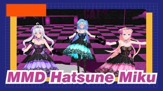[MMD Hatsune Miku] Ikatan Antara Hatsune Miku, Yowane Haku dan Megurine Luka