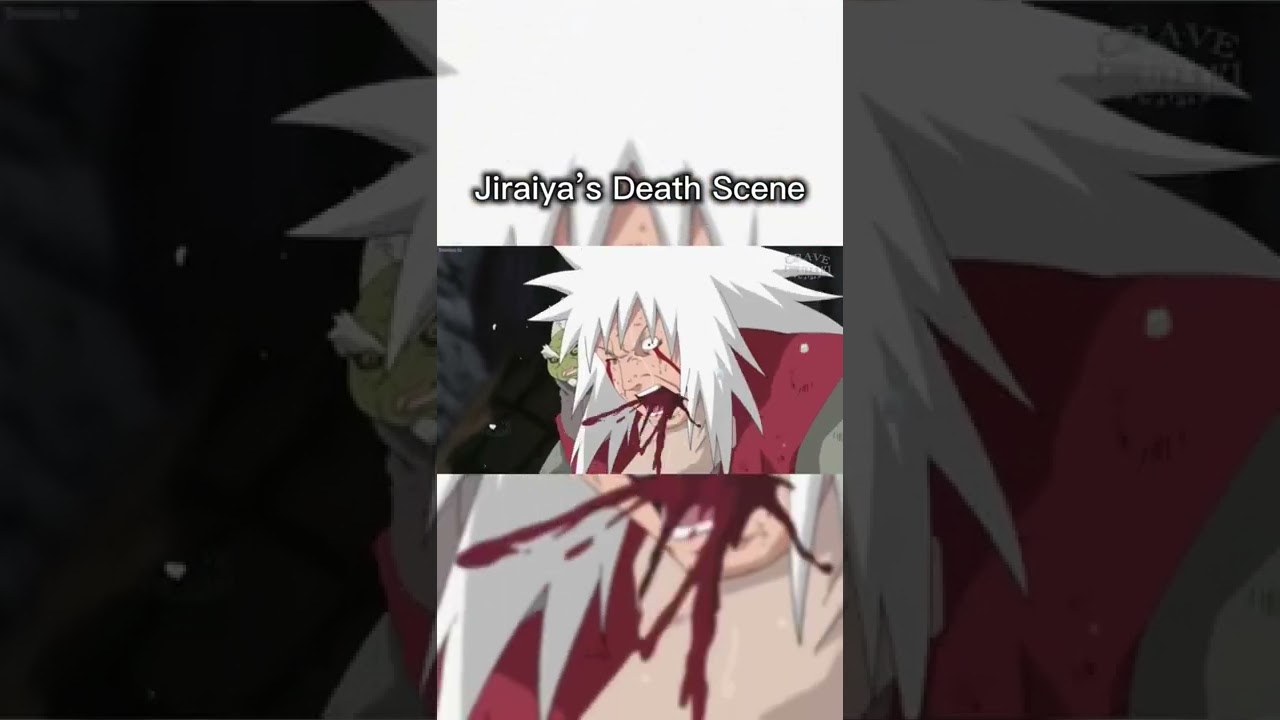 Jiraiya's Death Scene Naruto Shippuden - BiliBili, image size:1280x720