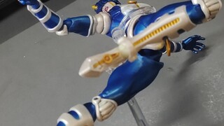 [阿里阿里阿里阿里阿里!!]Medicos jojo的奇妙冒险黄金之风 超像可动 Sticky Fingers 钢链手指 把玩分享