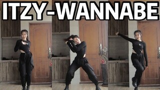 【ที่รัก】เครื่องเต้น! คัฟเวอร์การเต้นสุดเจ๋งของ ITZY-WANNABE/การพลิกความเร็วด้วยกล้องตัวเดียวโดยไม่มี