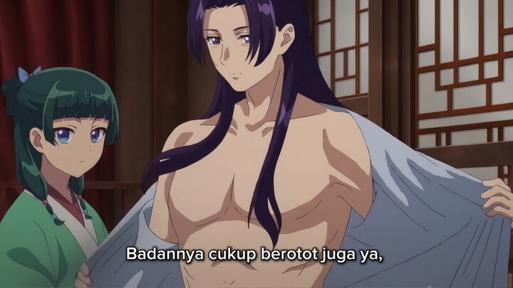 Kusuriya no Hitorigoto Season 3 episode 2 - menyelinap ke distrik hiburan | Anime storyline