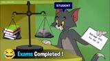 Exams Over - Funny Meme || Tom and Jerry ~ Edits MukeshG