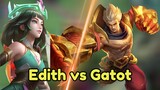 Edith vs Gatot? Siapa yang menang? | Mobile Legend Indonesia #Bestofbest #Bstationmlbb #mlbb