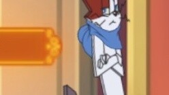[Tom and Jerry] All the cat characters are flattened (I don't know if anyone has done this before)