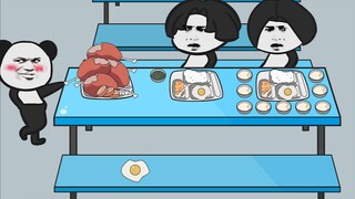 【沙雕动画】当代大学生食堂现状