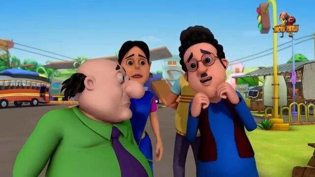 Aliens Ship आई Furfuri Nagar मे _ Motu-Patlu