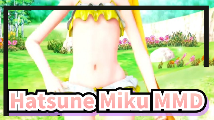 [Hatsune Miku MMD] Loạt phim bạn thích [Áo tắm]