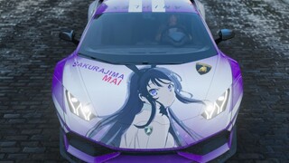 【Horizon 4】Teach you how to draw Mai Sakurajima Itache, Mai’s senior sister, in the game