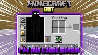 Minecraft, but I'm an Enderman (Invert POV)