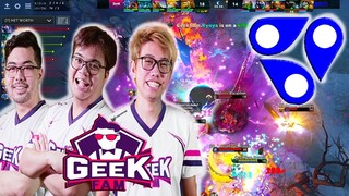 GeeK FaM Kuku + RAVEN DURANT IMBA PUDGE vs Reality Rift - Highlights MDL Chengdu Major SEA Qualifier