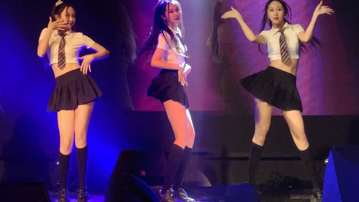Shawei cover straight shot! Blackpink So hot intro+As if it's your last