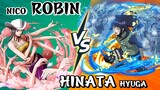👉 Ngạ Quỷ Nico Robin vs Bạch Nhãn Hyuga Hinata #animedaichien | Onepiece vs Naruto