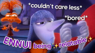 ennui being my favorite character in inside out 2
