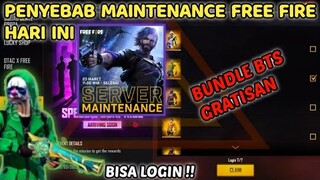 PENYEBAB MAINTENANCE FREE FIRE HARI INI 23 Maret 2022