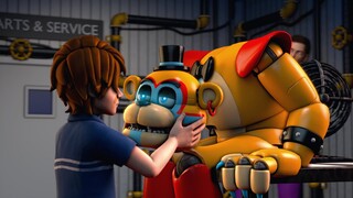 Top 10 FNAF Security Breach TRY NOT TO LAUGH Funny Animations (SFM)