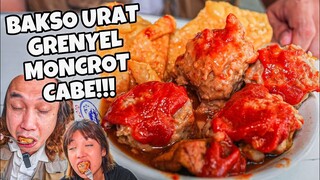 BAHAY4! BAKSO URAT GAK GRENYEL MONCROT CABE ASLI CIREBON!