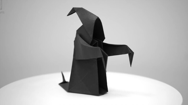 [Hướng dẫn gấp giấy] Hướng dẫn gấp giấy hình ma Halloween