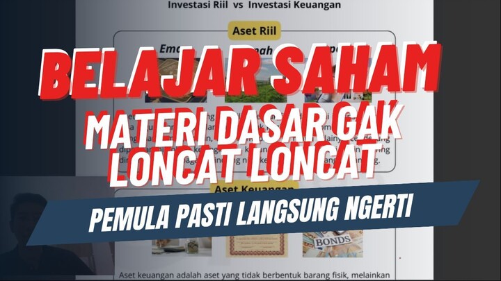 Belajar Saham Eps.1 - Apa itu Saham? Pemula Pasti Ngerti !!