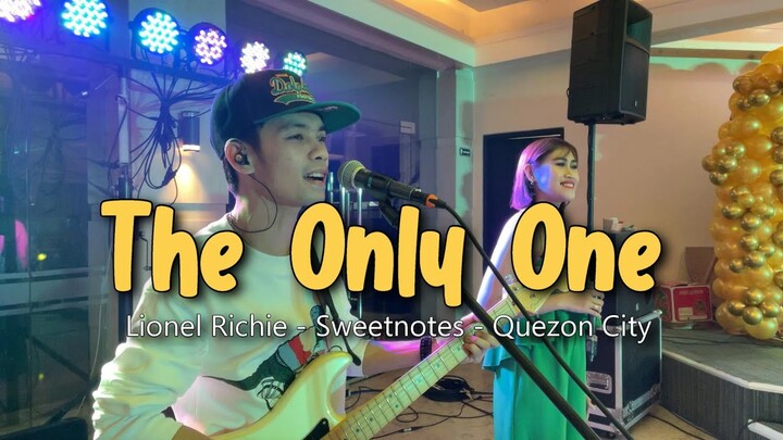 The Only One | Lionel Richie - Sweetnotes Cover