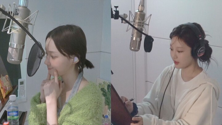 【aespa】WINTER's "Lips" + NINGNING's "Wake Up" Recording | ‘SYNK : HYPER LINE’ Record #15