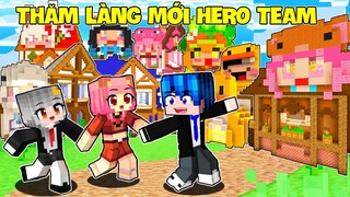 GẤU MORA THỬ THÁCH 24H CHUYỂN VÀO LÀNG HERO TEAM MỚI TRONG MINECRAFT