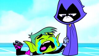เรเวนเก่งเรื่องการตกปลามาก Beast Boy กลายเป็นสุนัขในพริบตา
