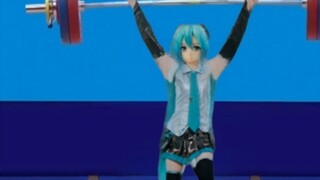 [Hatsune Miku] Funny Animation Of Winning Golds In The Tokyo Olympics