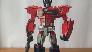 Bộ LEGO 10302 sửa đổi, Optimus Prime với nhiều hình dạng khác nhau