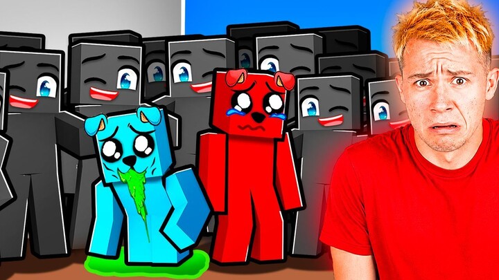 NAJGORSZA SZKOŁA W MINECRAFT (REAKCJA)