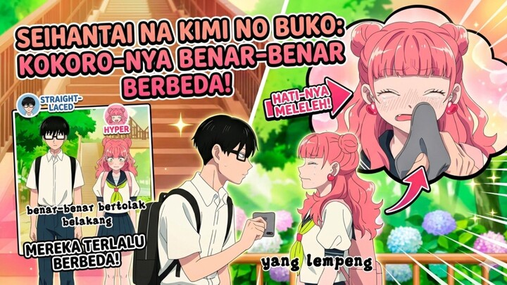 Kepribadian yang bertolak belakang tapi saling mencintai???- seihantai na kimi to boku