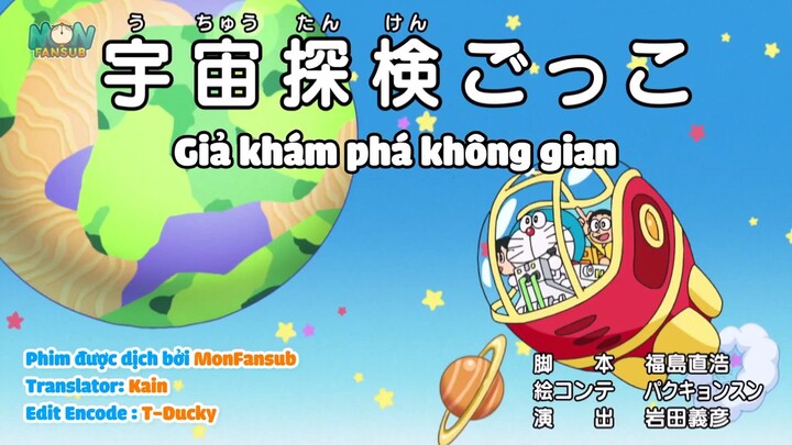 Doraemon: Giả khám phá không gian & Người bạn chính nghĩa Self Kamen [Vietsub]