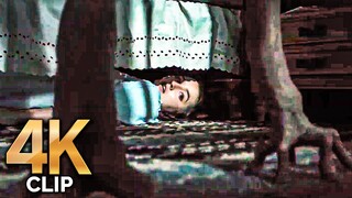 Hiding From The Alien In Bedroom Scene | NO ONE WILL SAVE YOU (2023) Movie CLIP 4K