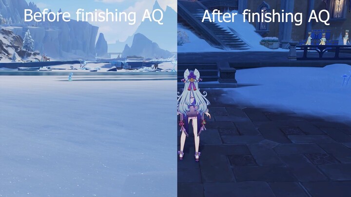 Nice little detail with Paimon